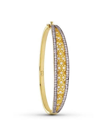 18k PULSERA RIGIDA ORO...