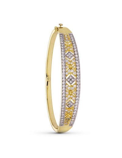 18K PULSERA RIGIDA ORO...