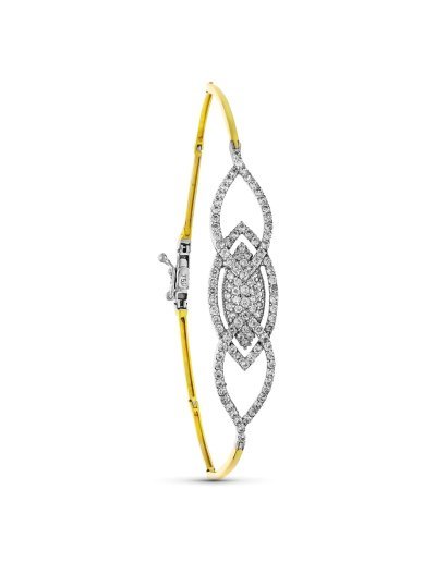 18K PULSERA ORO BICOLOR...