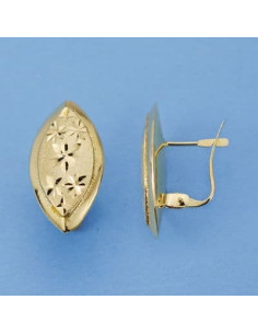18K PENDIENTES TALLADOS....