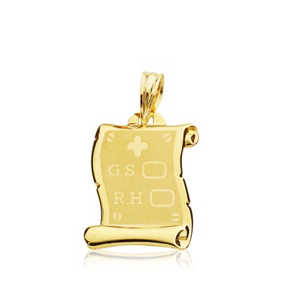 9K PERGAMINO ORO AMARILLO...