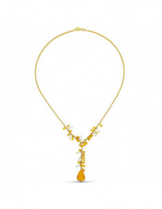 18K GARGANTILLA ORO...