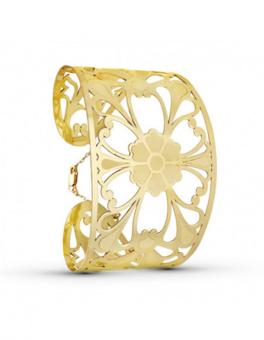 18K PULSERA ORO AMARILLO RIGIDA...