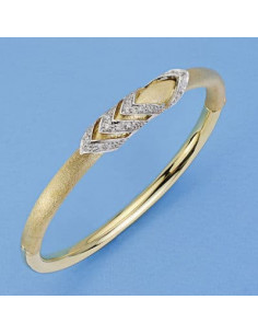 18K PULSERA MEDIA CAÑA ORO...