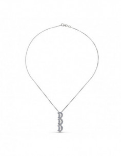 18K GARGANTILLA ORO BLANCO...