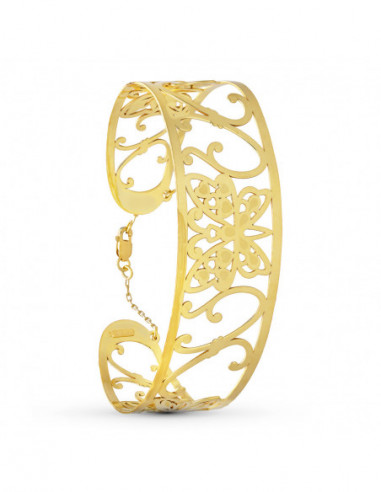 18K PULSERA ORO AMARILLO MARIPOSA...