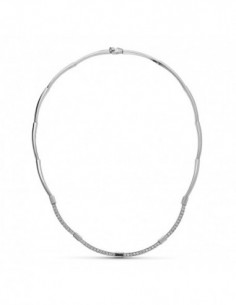 18K GARGANTILLA ORO BLANCO...