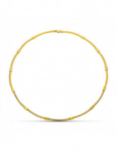 18K GARGANTILLA ORO...