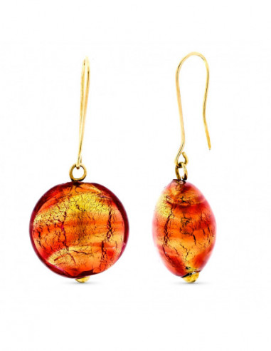 18K PENDIENTES ORO AMARILLO LARGO...