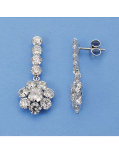 18K PENDIENTES CIRCONITAS...