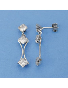 18K PENDIENTES CIRCONITAS...