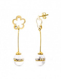 18K PENDIENTES ORO AMARILLO...