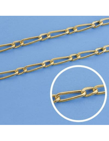 18K CADENA CARTIER HUECA 50 CM 4.5 MM