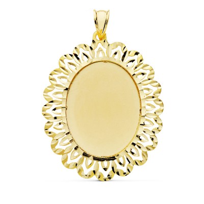 CHAPA CERCO CALADO. 42 X 34 MM