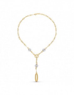 18K GARGANTILLA ORO BICOLOR...