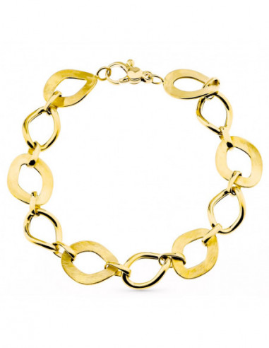 18K PULSERA ESLABONES 9.50 GR