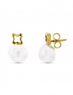 18K PENDIENTES ORO AMARILLO...