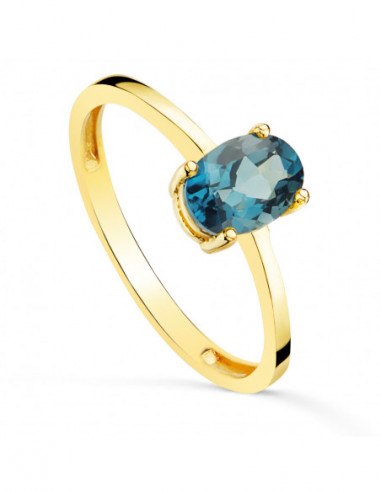 18K SORTIJA ORO AMARILLO GARRAS...