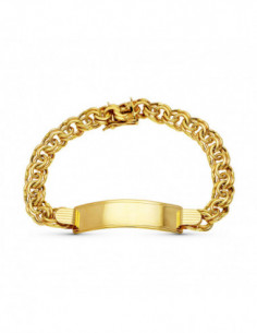 18K ESCLAVA ORO AMARILLO...