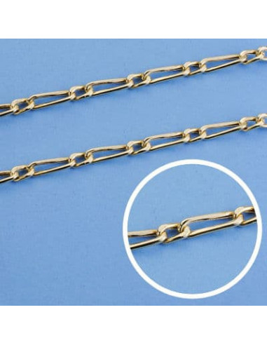 18K CADENA CARTIER HUECA 50 CM 3 MM