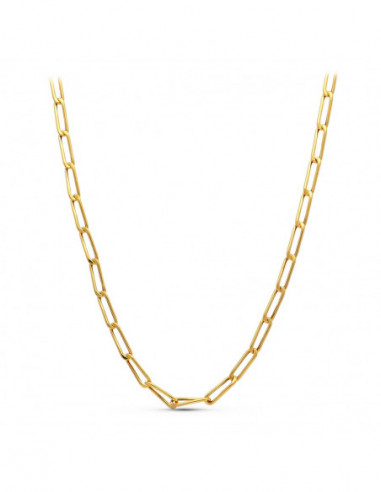 18K CADENA ORO AMARILLO BILBAO HUECA...