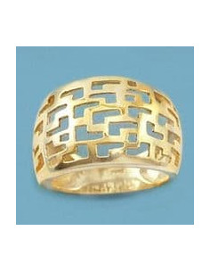 18K SORTIJA ORO CALADO