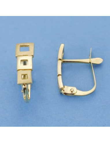 18K PENDIENTES COMUNION CUADRADOS...