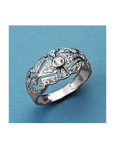 18K SORTIJA CIRCONITAS ORO...