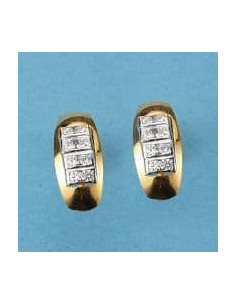 18K PENDIENTES CIRCONITAS...