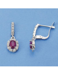 18K PENDIENTES PIED. FINA...