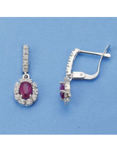 18K PENDIENTES PIED. FINA CATALAN...