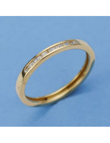 18K SORTIJA ORO AMARILLO PIEDRAS