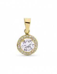 18K COLGANTE ORO AMARILLO...