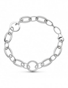 18K PULSERA ORO BLANCO...