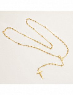 18K ROSARIO ORO AMARILLO...