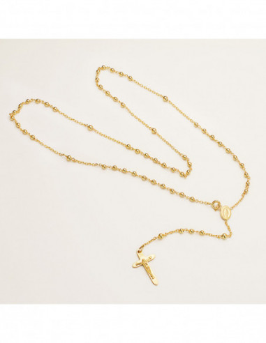 18K ROSARIO ORO AMARILLO CON BOLAS 2...