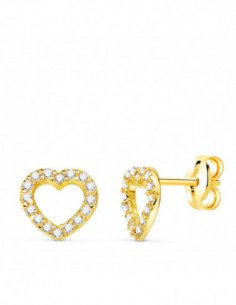 18K PENDIENTES ORO AMARILLO...