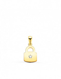 18K COLGANTE ORO AMARILLO...