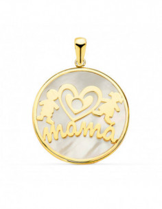 18K COLGANTE ORO AMARILLO...
