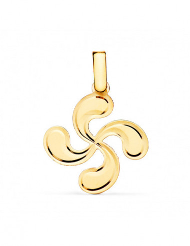 18K COLGANTE ORO AMARILLO LAUBURU...