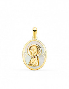 18K MEDALLA ORO AMARILLO...