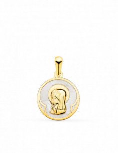 18K MEDALLA ORO AMARILLO...
