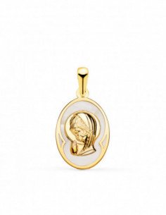 18K MEDALLA ORO AMARILLO...
