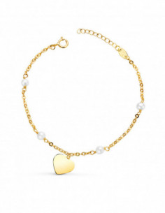 18K PULSERA ORO AMARILLO...