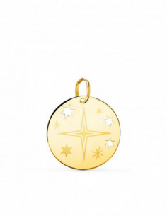 18K COLGANTE ORO AMARILLO...