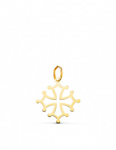 18K CRUZ DE OCCITANIA ORO AMARILLO EN...