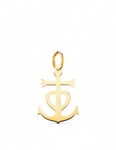 18K CRUZ DE LA CAMARGA ORO AMARILLO...