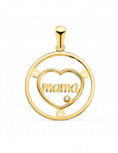 18K COLGANTE ORO AMARILLO...