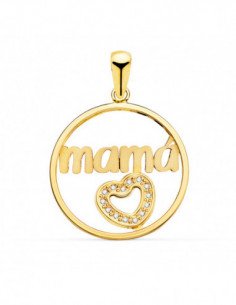 18K COLGANTE ORO AMARILLO...