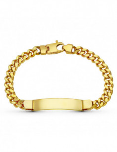 18K ESCLAVA ORO AMARILLO...